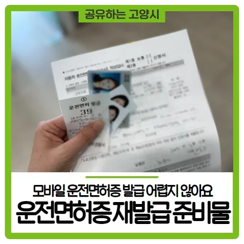 운전면허증 재발급 준비물 관련 이미지 3